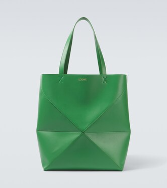 Puzzle Fold XL leather tote bag | Loewe