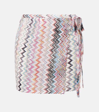 Zigzag wrap skirt | Missoni