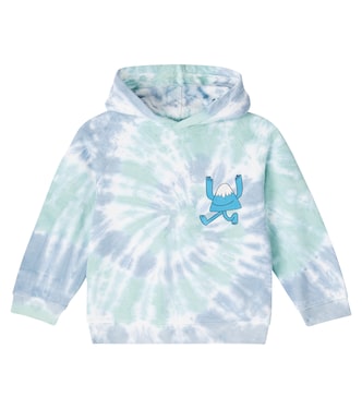 Tie-dye cotton jersey hoodie | Stella McCartney Kids