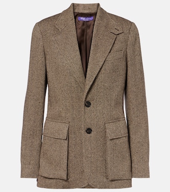 Preston II herringbone tweed blazer | Ralph Lauren Collection