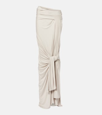 Draped maxi skirt | Entire Studios