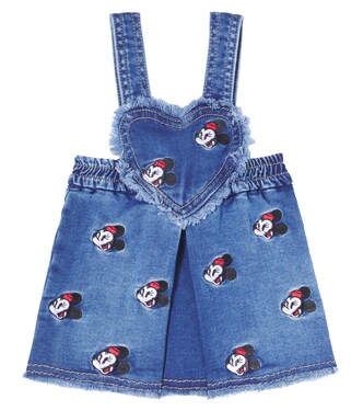 x Disney® Baby embroidered denim skirt | Monnalisa