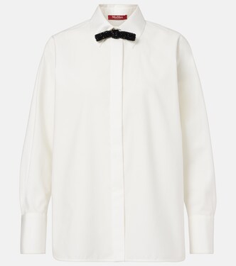 Roll cotton and silk poplin shirt | Max Mara