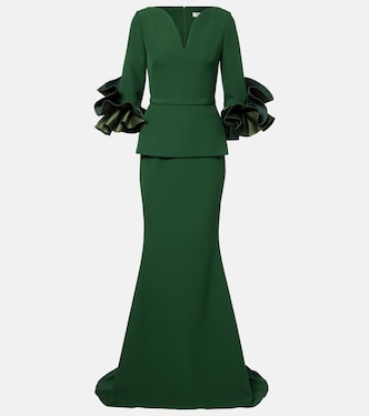 Clemenza crêpe gown | Safiyaa