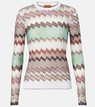 Top aus Häkelstrick | Missoni