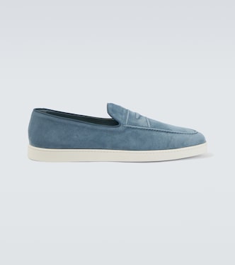 Pebbles suede penny loafers | Church's