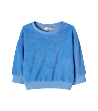 Baby Mercadal cotton-blend terry sweater | 1 + in the Family