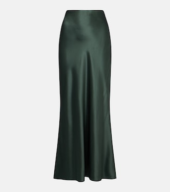 Silk satin maxi skirt | The Sei