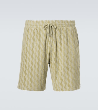 Augusto jacquard terry Bermuda shorts | Frescobol Carioca