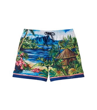 Bedruckte Badeshorts | Dolce&Gabbana Kids
