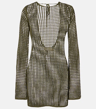 Serena open-knit minidress | Bananhot