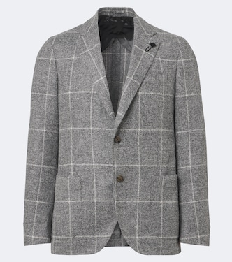 Blazer aus einem Alpaka- und Wollgemisch | Lardini