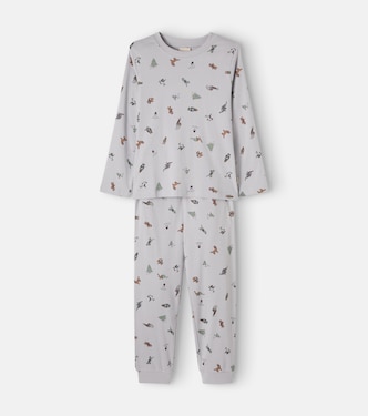 Milan printed cotton pajamas | Wheat