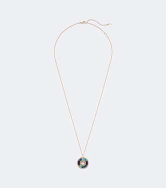 Possession Décor Palace 18kt rose gold pendant necklace with gemstones | Piaget