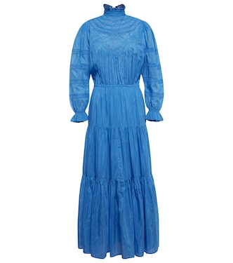 Maxikleid Gracie aus Seide und Baumwolle | Isabel Marant