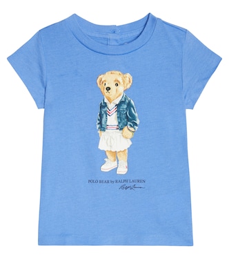 Baby T-Shirt Polo Bear aus Baumwolle | Polo Ralph Lauren Kids