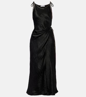 Satin maxi dress | Acne Studios