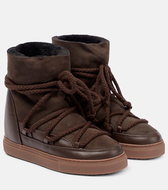 Shearling-lined snow ankle boots | Inuikii