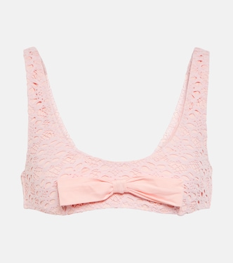 Bow-trimmed bikini top | Giambattista Valli