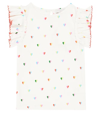 Printed cotton top | Stella McCartney Kids