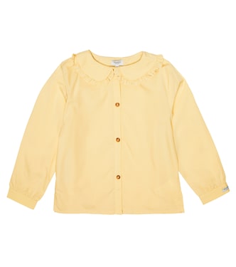 Luana cotton-blend blouse | Donsje