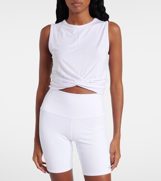 High-rise shorts in white - Alo Yoga | Mytheresa