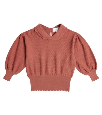 Iris cotton sweater | C'era Una Volta