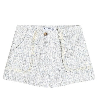 Fringed tweed shorts  | Tartine et Chocolat