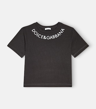 Logo cotton jersey T-shirt | Dolce&Gabbana Kids