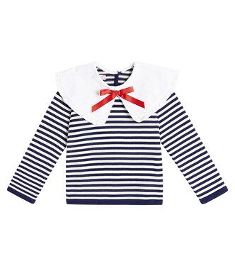 Morissa striped cotton sweater | La Coqueta