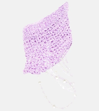 Beaded crochet top | Susan Fang