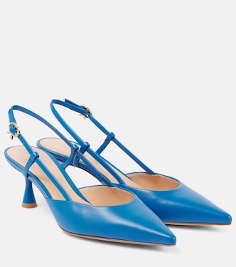 Ascent 55 leather slingback pumps | Gianvito Rossi