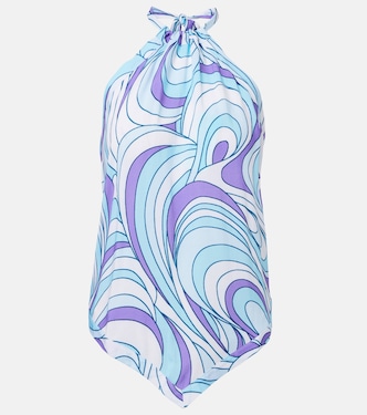 Raya printed halterneck top | Melissa Odabash