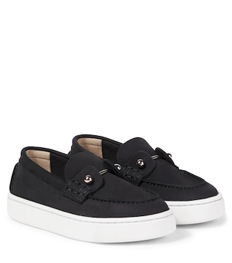 Chambelikid suede loafers | Christian Louboutin Kids