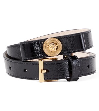 Cinturón La Medusa de piel | Versace Kids