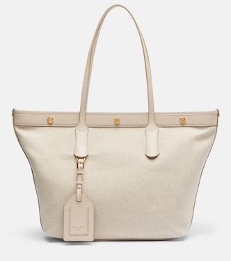 Canvas and leather tote bag | Dolce&Gabbana