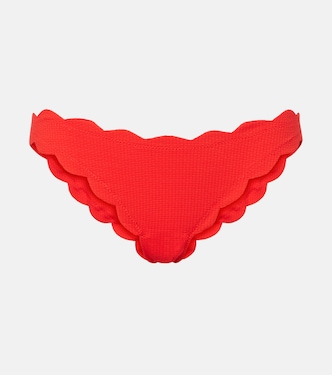 Antibes scalloped bikini bottoms | Marysia