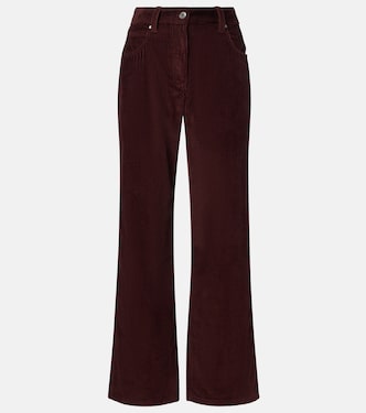 Monili corduroy straight pants  | Brunello Cucinelli