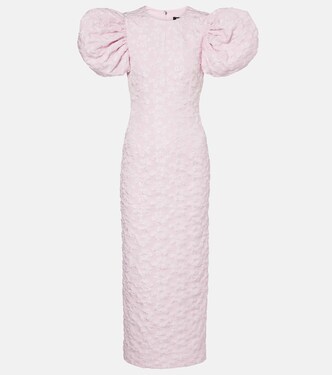 Robe midi en jacquard | Rotate