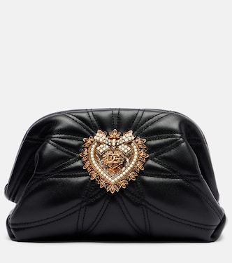 Devotion Small leather shoulder bag | Dolce&Gabbana