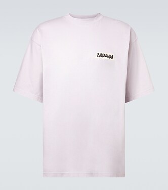 T-shirt en coton à logo  | Balenciaga