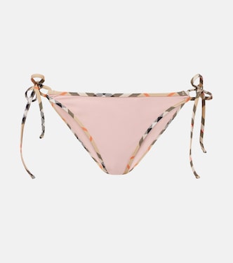 Braga de bikini con Burberry Check | Burberry