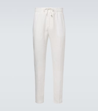 Linen slim pants | Etro