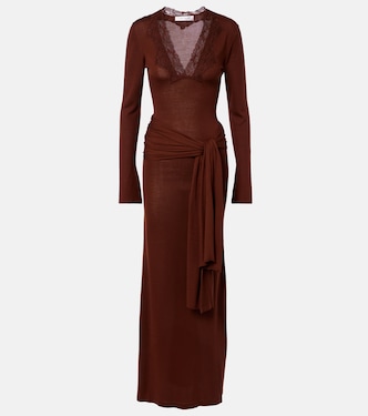 Abito lungo con pizzo | Aya Muse