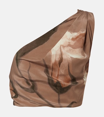 Cropped-Top Azaliea aus Seide | SIR