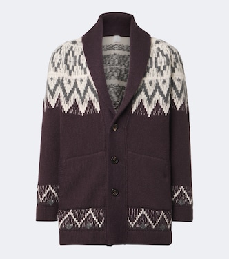 Chevron Cardigan aus einem Kaschmirgemisch | Eleventy