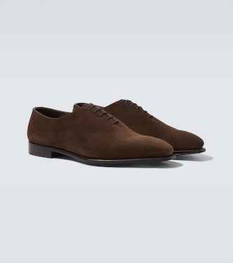 Merlin suede loafers | George Cleverley