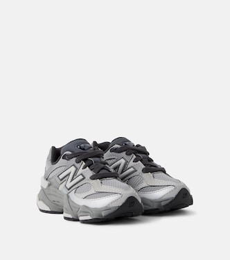 9060 leather-trimmed sneakers | New Balance Kids