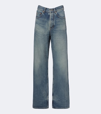V-Waist wide-leg jeans | Saint Laurent