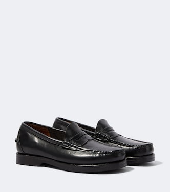 Fabro-Folk leather penny loafers | Visvim